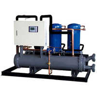 Multiple Compressor Water Cooled Scroll Chiller - Material: Metal