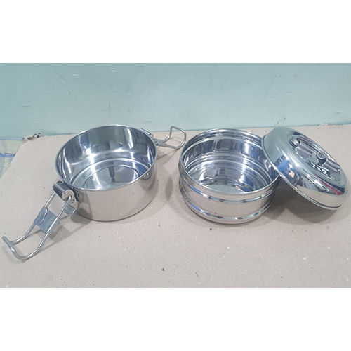 2 Container Stainless Steel Lunch Box