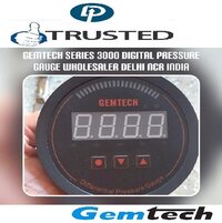 GEMTECH Series 3000 Digital Pressure Gauge Range 0 - 0.250 INCH WC for Angul