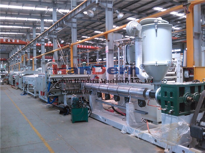 Hollow Profile Sheet Making Machine Thick Hollow Profile Sheet Making Machine