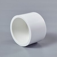 UPVC End Caps - 1/2" to 2" Size, White Color | 10-Year Warranty, Cost-Effective Water and Dirt Seal Solution