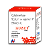 Kuzet 2 Miu Injection - Powder Form, 1 Unit | Antibiotic For Severe Bacterial Infections, Dosage As Directed By Doctor, Suitable For All