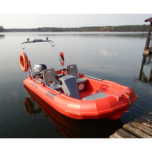 Roto Tech Kontra 400 Boat, 8 Persons boat, 8 Passenger Boat, 8 Seater boat, 8 People boat, 6 to 8 Seater boat, Life boat for Rescue,Motor boat,HDPE life boat,Polyethylene Boat, IACS member Certified Boat, Lifeboat as per GSDRF Specification