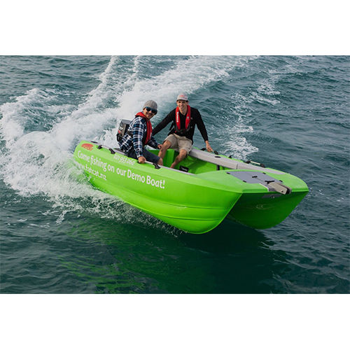 6 to 7 Seater Boat /Cataraman boat/4000 Catamaran/ Self Bailing/ Polyethylene/ PE/ HDPE/ Life Boat/ Motor Boat/Rescue Boat/  Speed Boat/ 6 to 7 Seater Boat