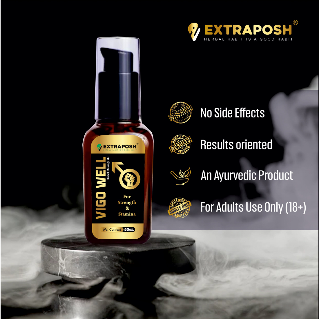 Vigo well OIl  massage oil for men