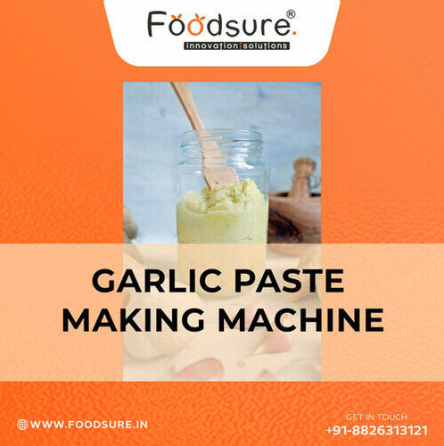 Garlic Paste Machine