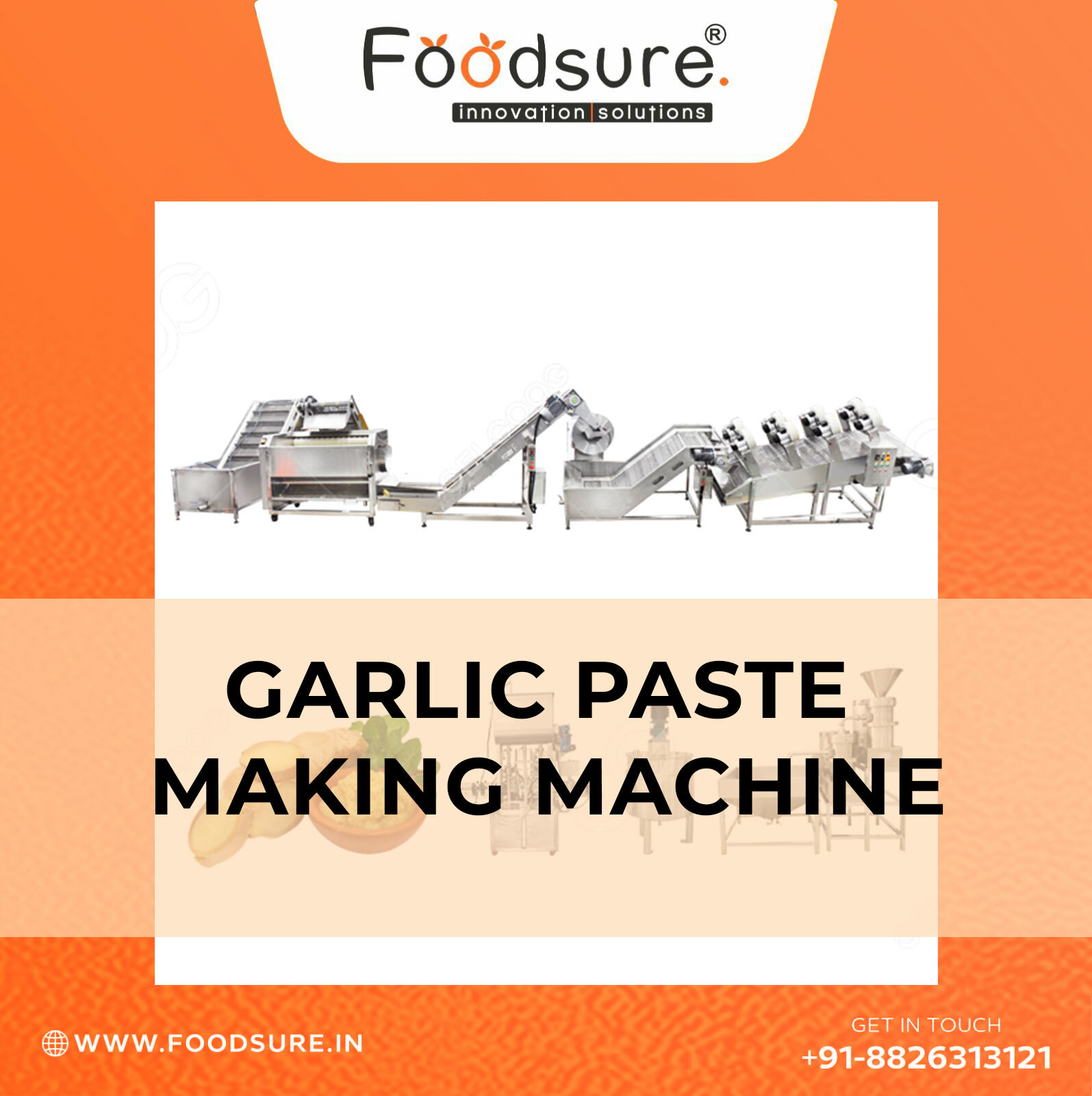 Garlic Paste Machine