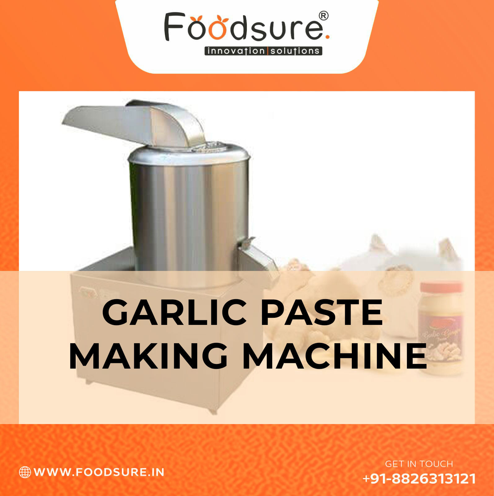 Garlic Paste Machine