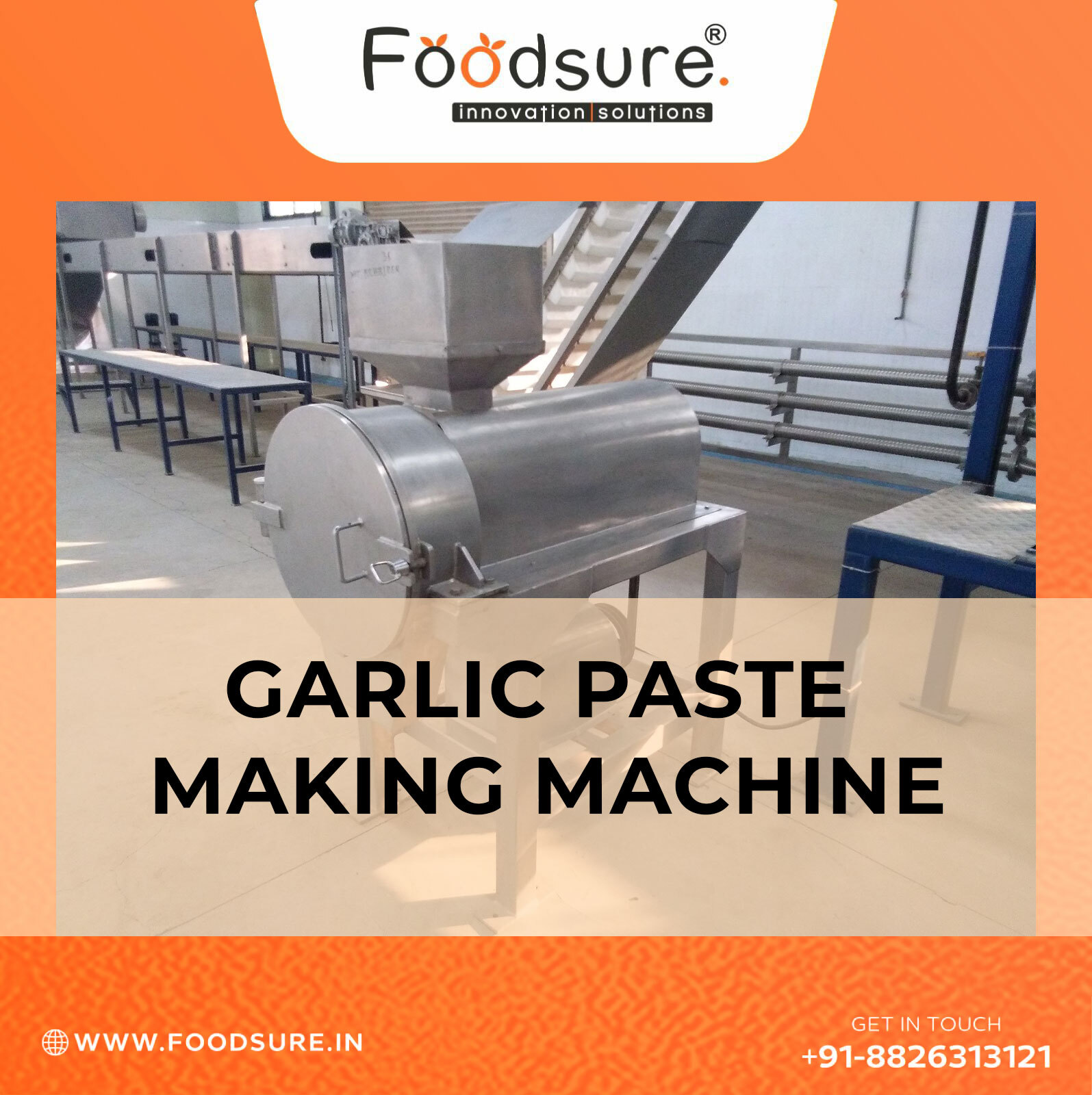 Garlic Paste Machine