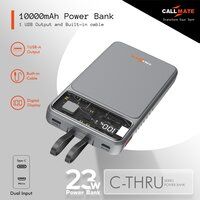 Callmate 10000mAh C-Thru Power Bank