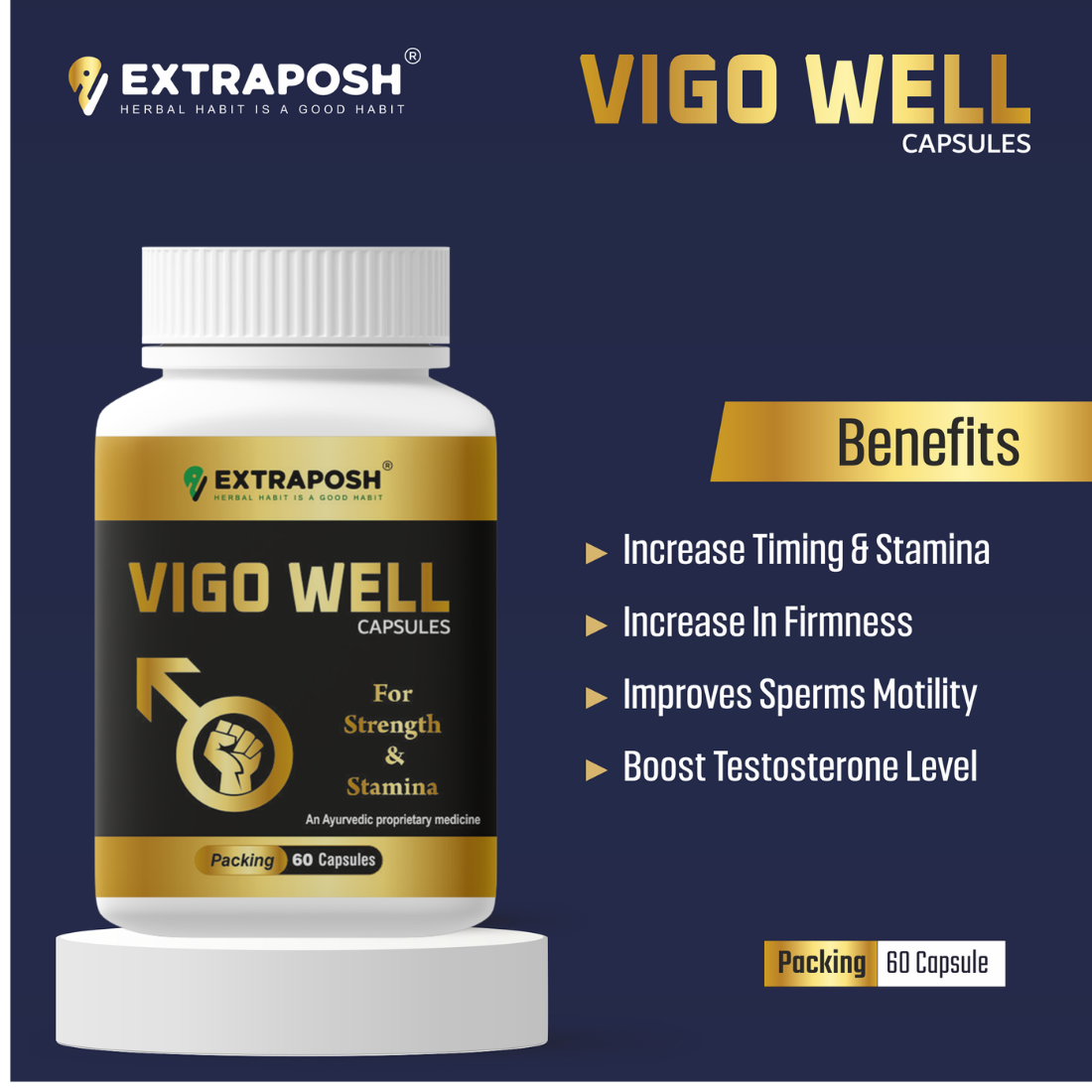 Vigo Well Capsule for Mens