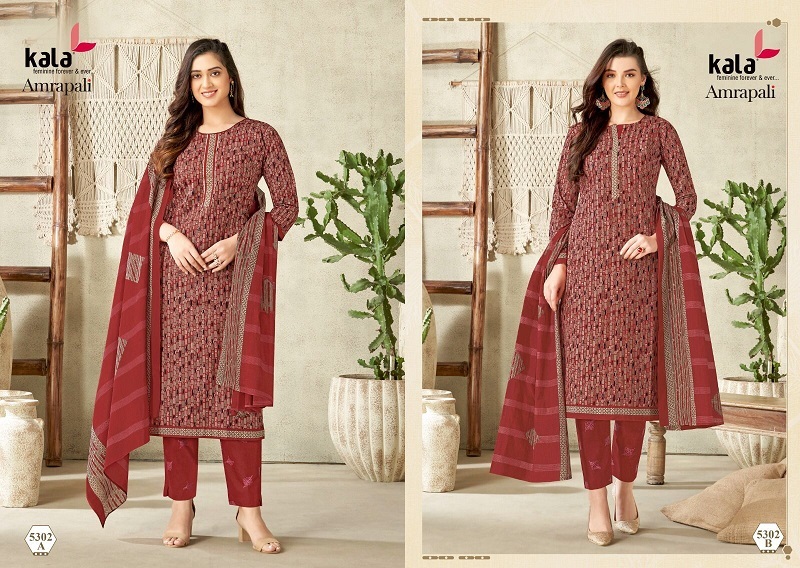 Kala Amarpali Vol-1-Dress Material