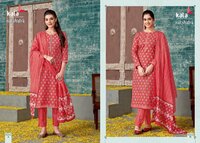 Kala Nakshatra Vol-1 -Kurti Pant With Dupatta