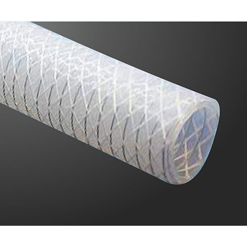 Silicone Polyester Braiding with SS Helical Wire Reinforced  Hose