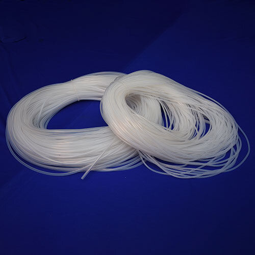 White Silicone Tube Size: Various