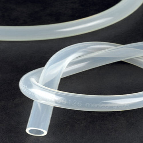 White Silicone Round Tube