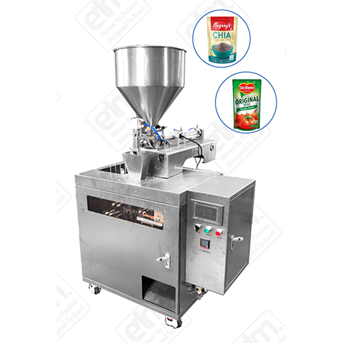 Pre-Made Bag Packaging Machine With Paste Filler For Liquid And Paste Item 100Ml - Automatic Grade: Manual