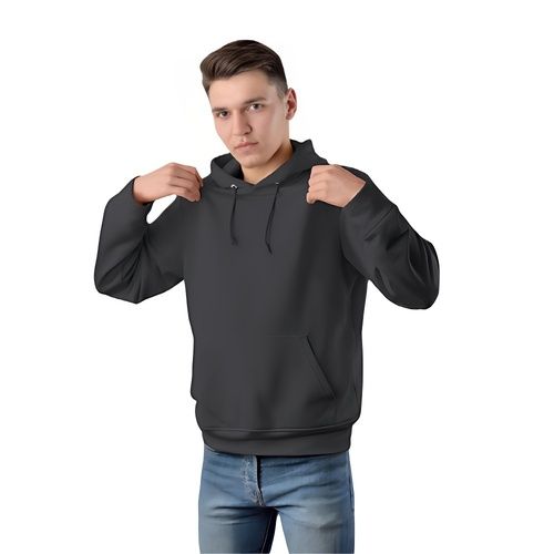 Different Available Mens Black Hoodie