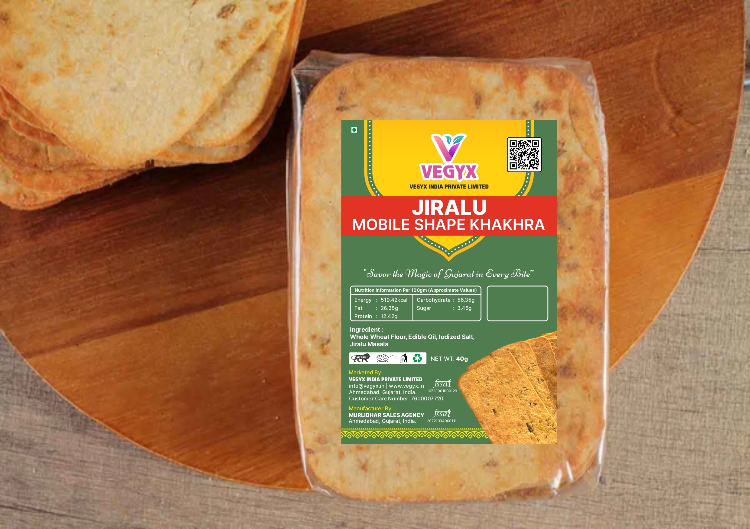 Mobile Shape Khakhra