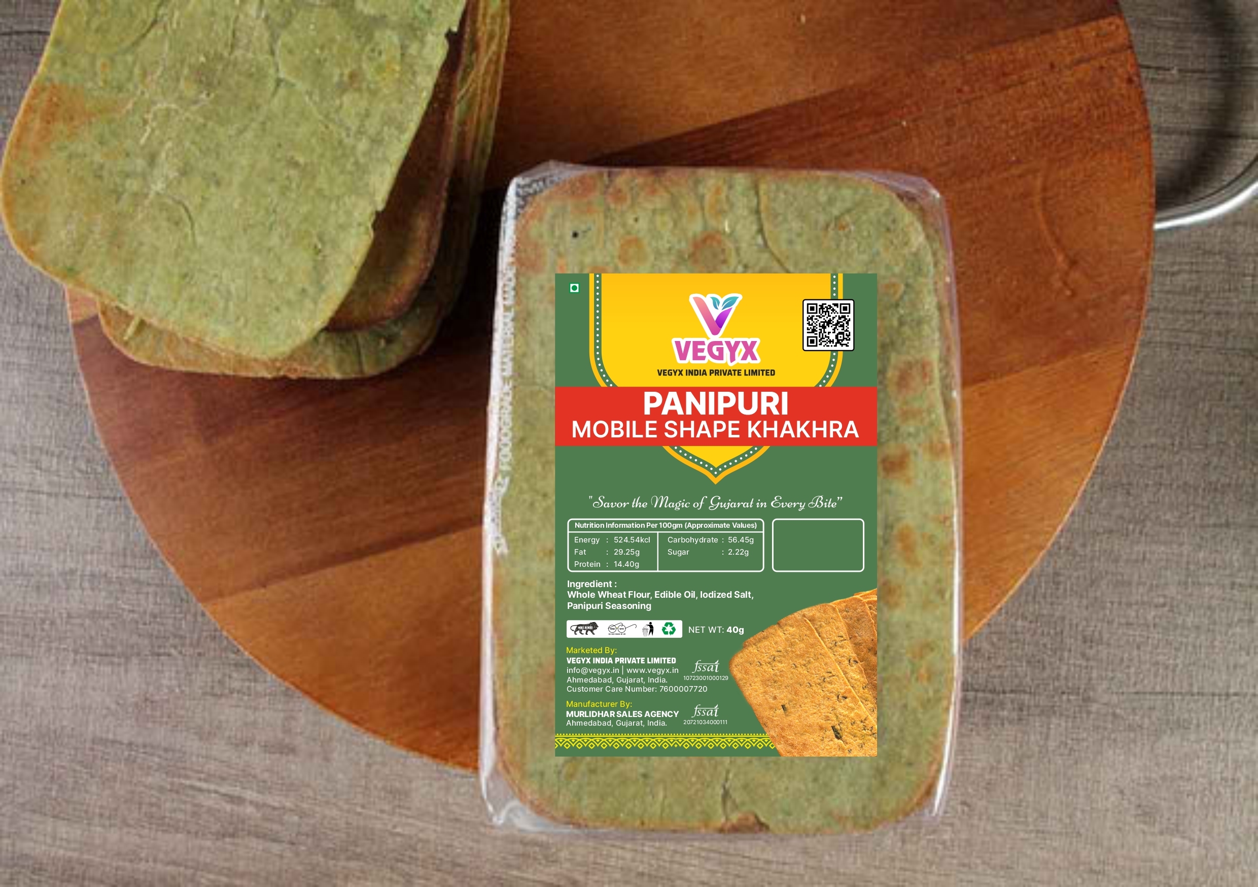 Mobile Shape Khakhra