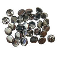 Golden Coat Round Button