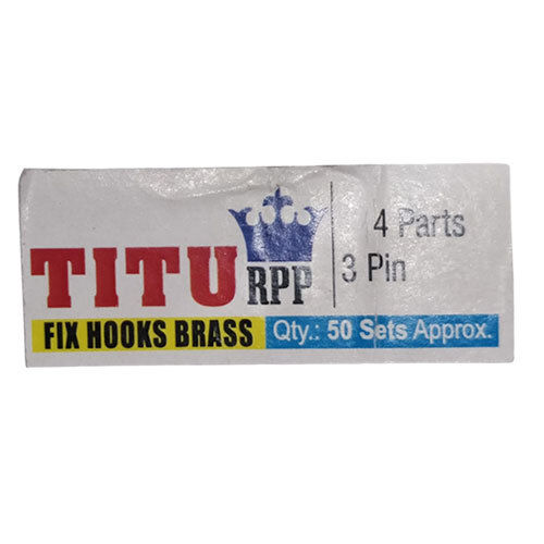 Metal Trouser Hooks Brass