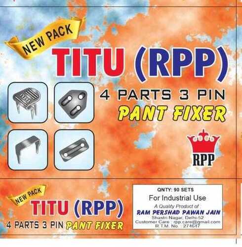 4 Parts 3  Pin Pant Hooks