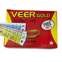 Veer Gold Tailoring Tape - Soft Fine Material | Multiple Colors, Standard Size For Industrial Use, Accurate Measurements