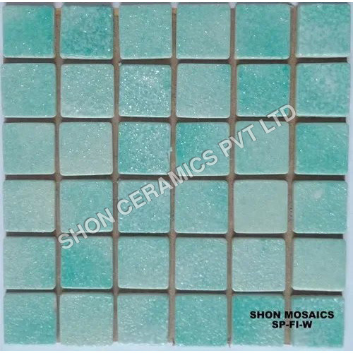 Glass Mosaic Tiles - Glass and Ceramic | 5-10mm Thickness, Gloss and Matt Finish, Blues, Ideal for Wall Cladding