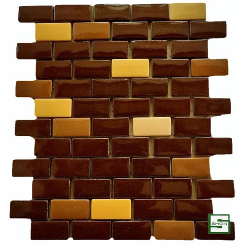 Staggered Brick 2x1 Glass