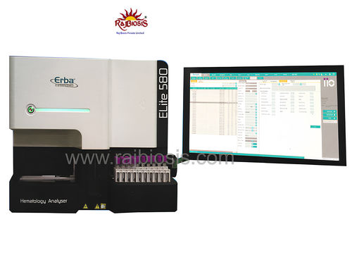 Fully Automatic Transasia Elite 580 5 Part Diff Hematology Analyzer