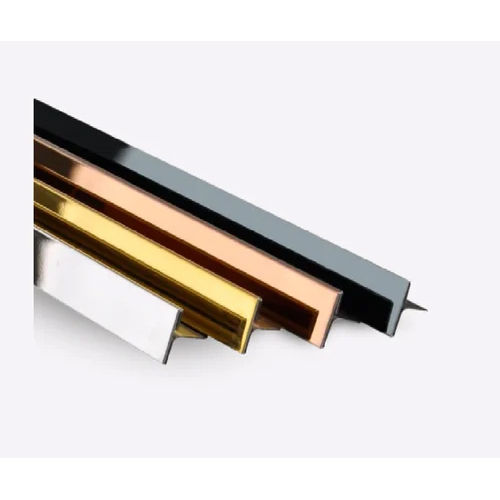 Stainless Steel T Bending Profile For Inlay Grooved Application: Construction