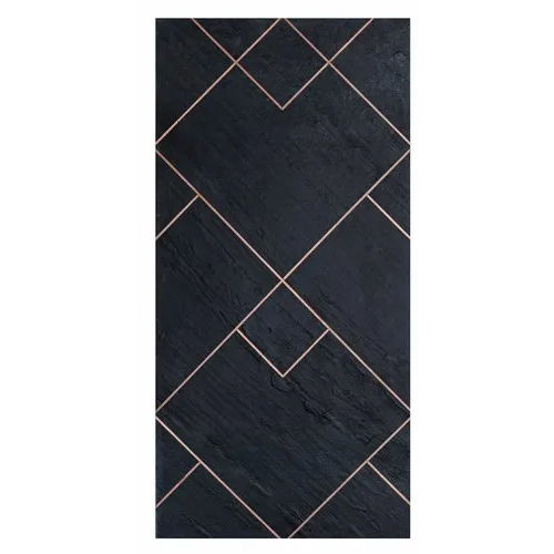 Slate Metal Inlay Stone Veneer