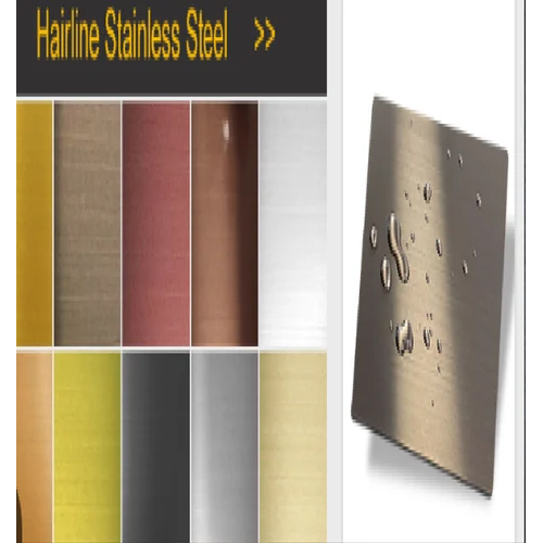 Stainless Steel Gold Sheets