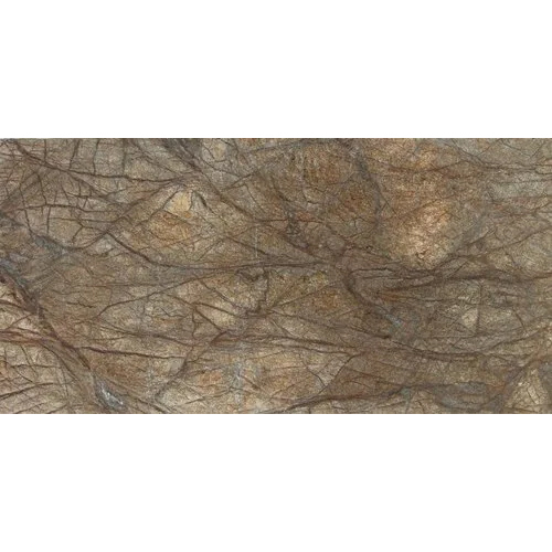 Rainforest Brown Stone Veneer - Marble 1-2.5 mm Thickness | Brown Color Split Surface Treatment