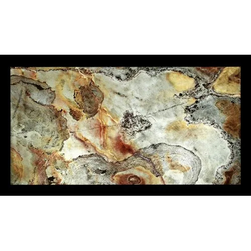Indian Autumn Translucent Slate Veneer - 1-1.4 mm Thickness | Natural Stone Material Elegant Design