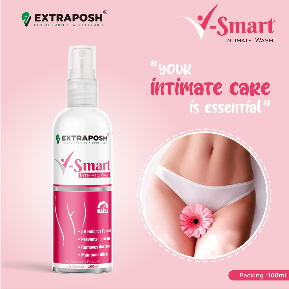 V Smart Intimate Wash