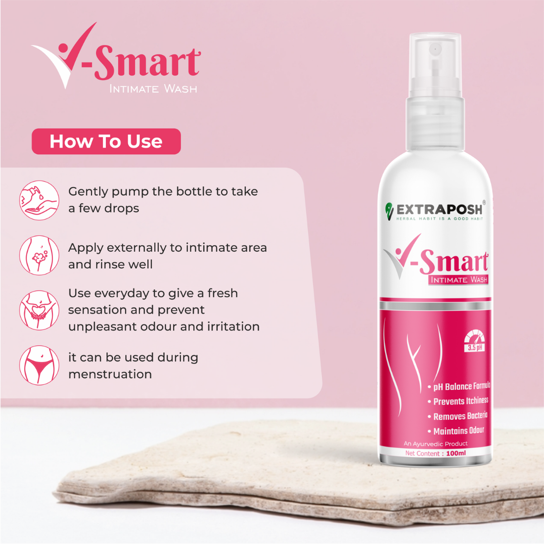V Smart Intimate Wash