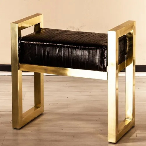 Lounge Chair - Golden Mirror