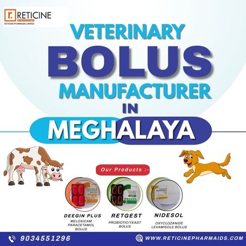 VETERINARY BOLUS MANUFACTURER IN MEGHALYA