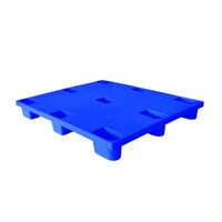 Hdpe Pallet - 1200x1000x135 Mm | Blue, Dynamic Load 1000 Kg, Static Load 2000 Kg, 2-way Entry, 4-way Handlift, Nine Legs For Heavy Load Support