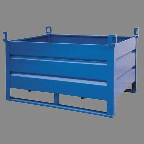 Blue Steel Boxes Pallet Size: Different Available