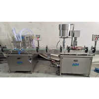 Automatic Syrup Filling Machine - Stainless Steel, Electric Drive | High Performance, High Efficiency, Human Machine Interface