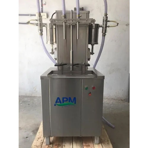 Semi Automatic Lubricant Oil Filling Machine