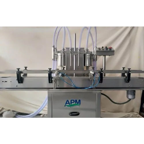 Automatic Four Head Liquid Milk Filling Machine