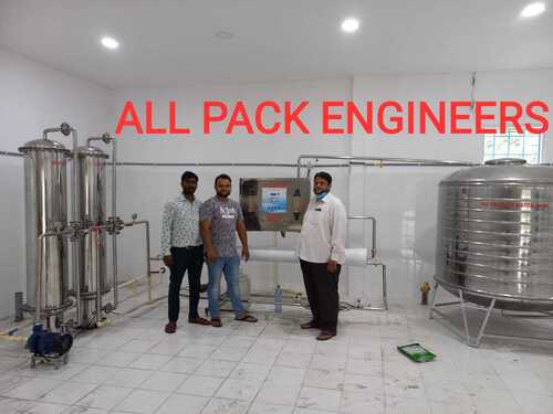 Full Automatic 2000 Lph Mineral Water Plants