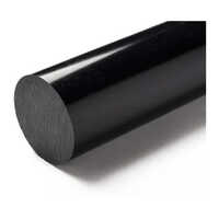 Black PVC Rods