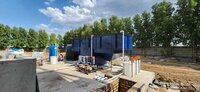 ETP Effluent Treatment Plant - Stainless Steel, 1000 KLD Capacity | Automatic Operation, Electric Power Source, 1 Year Warranty, Blue Color