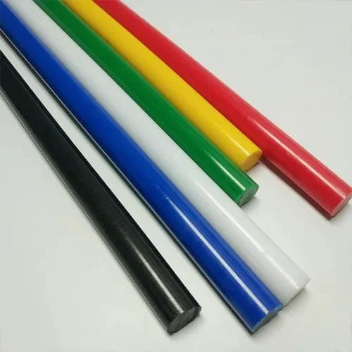 White Industrial Polyacetal Pom Rods