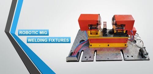 Robotic Mig Welding Fixture - Color: As Per Requriment